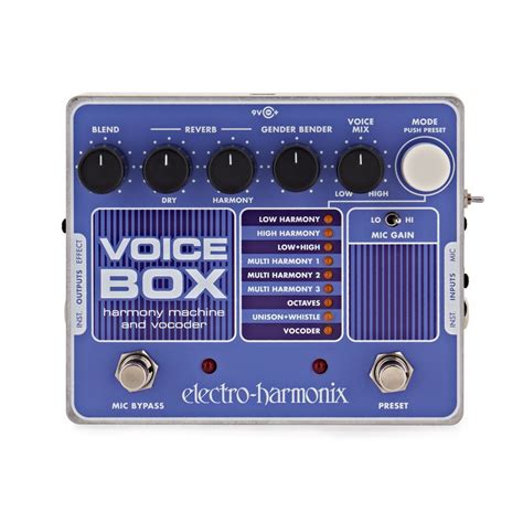 electro-harmonix voice box harmony machine/vocoder|Electro.